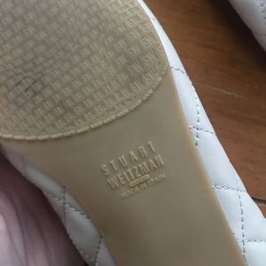 Stuart Weitzman Shoes - Stuart Weitzman Nude Captoe Patent Leather Flats Stuart Weitzman Shoes - Stuart Weitzman Nude Captoe Patent Leather Flats